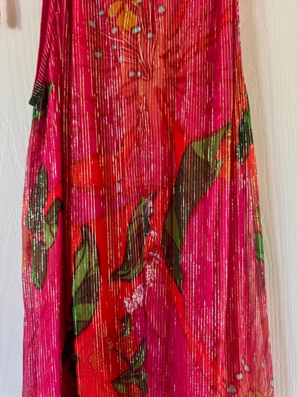 Farm Rio Pietra Maxi Dress Size Small, EUC, Shimmer - Picture 7 of 14